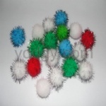 Tinsel pom poms