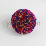 Yarn pom poms