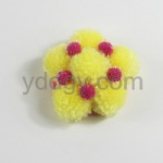 Yarn pom poms