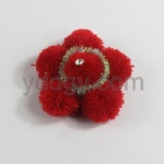 Yarn pom poms