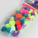 Acrylic pom poms