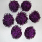 Iris pom poms