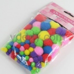 Polyester pom poms