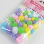 Polyester pom poms